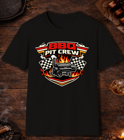 BBQ Pit Crew T-Shirt - Black