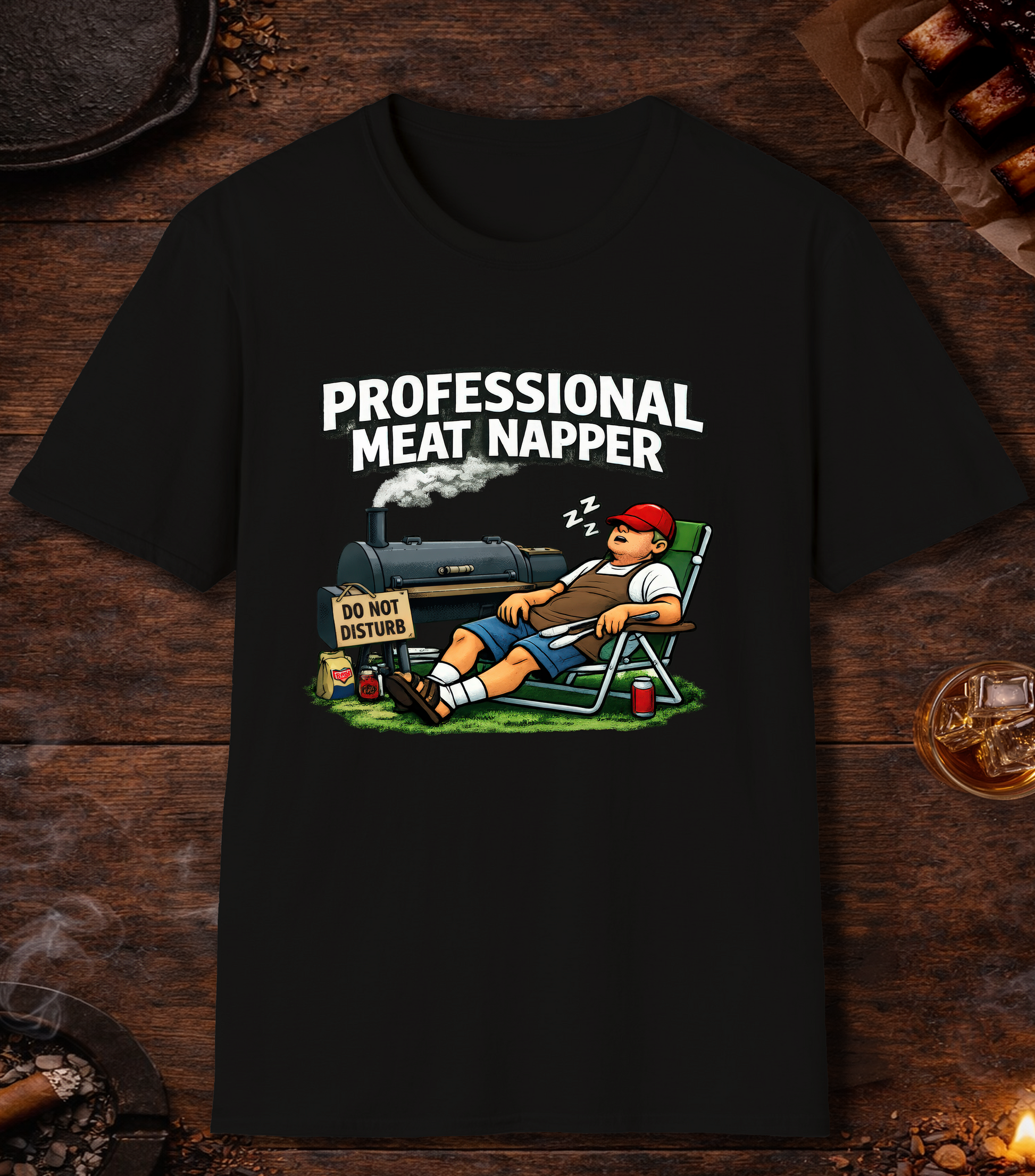 Professional Meat Napper T-Shirt - Black