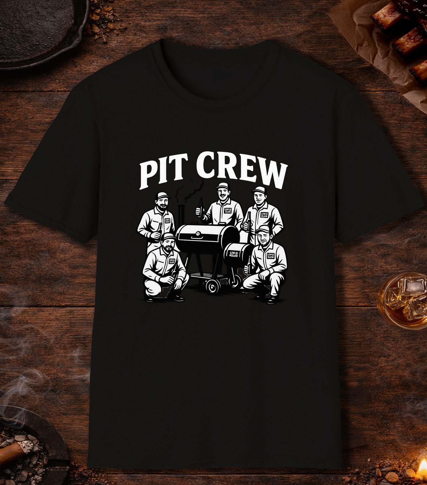 Pit Crew T-Shirt - Black