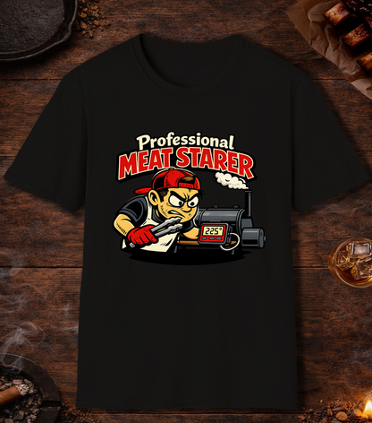 Professional Meat Starer T-Shirt - Black