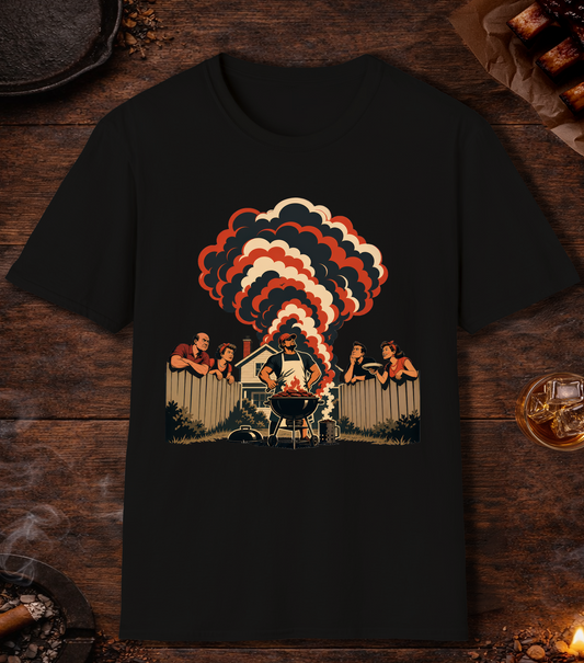Neighborhood BBQ King T-Shirt - Black