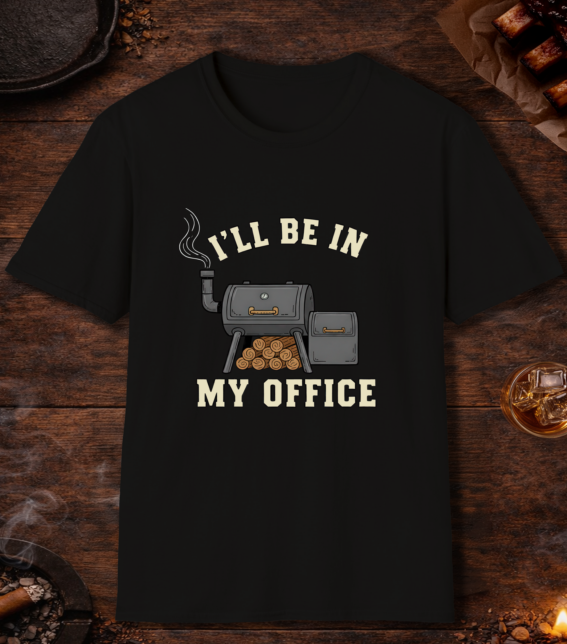 Ill Be In My Office T-Shirt - Black