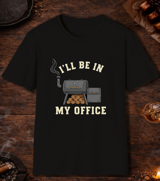 Ill Be In My Office T-Shirt - Black