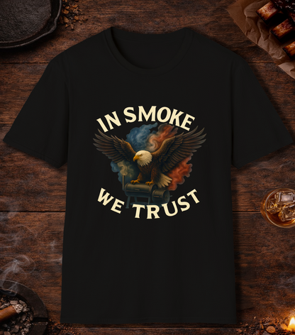 In Smoke We Trust T-Shirt - Black