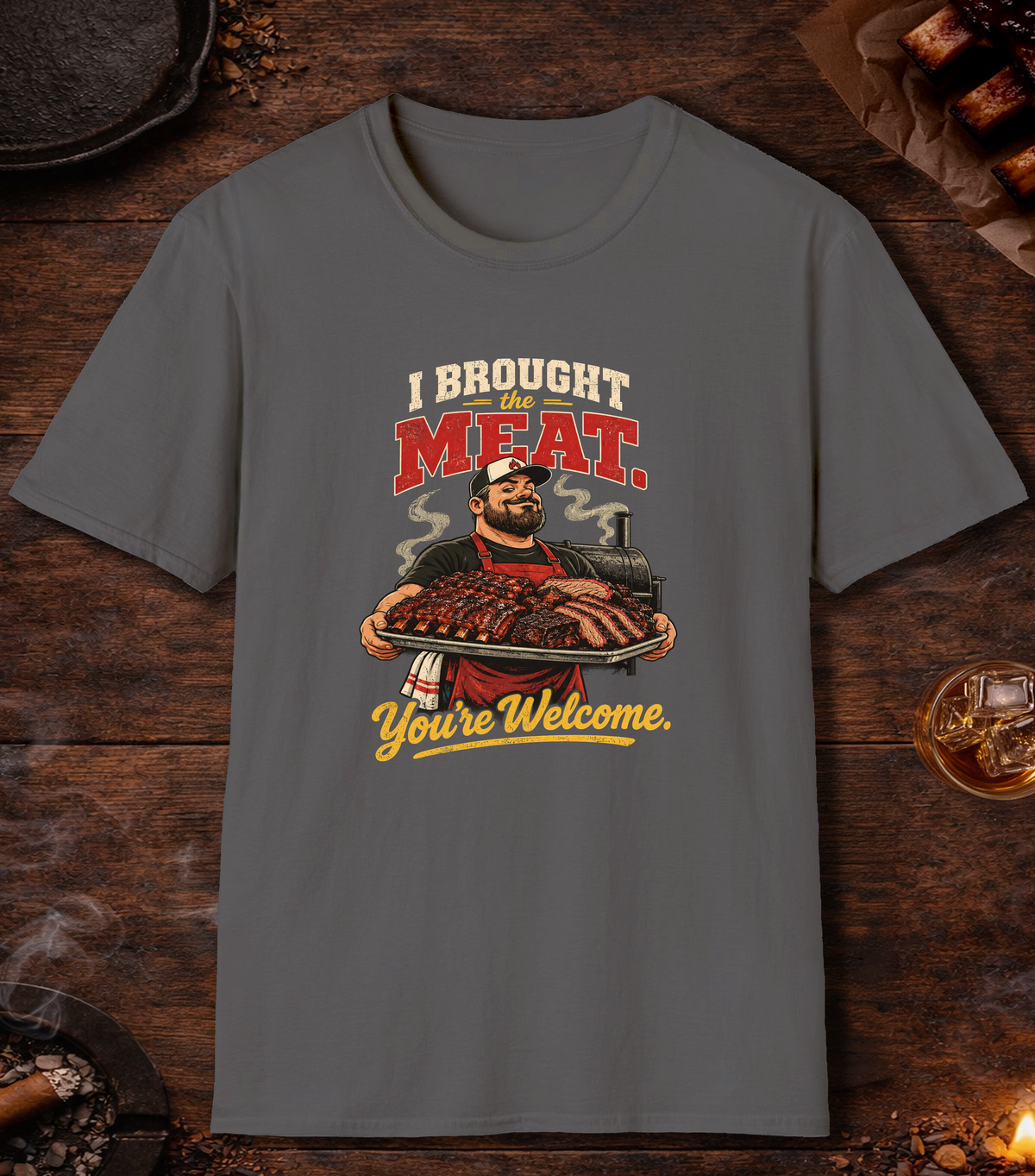 Brought The Meat - Charcoal