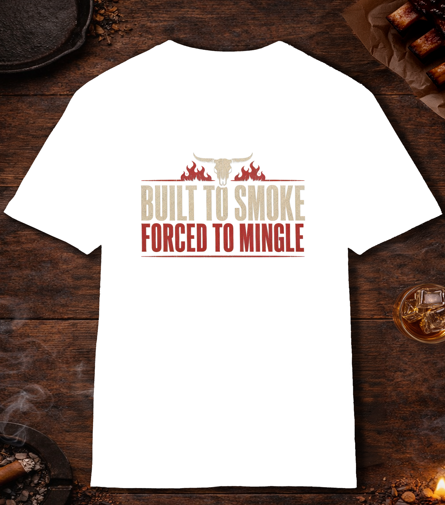 Built to Smoke T-Shirt - White