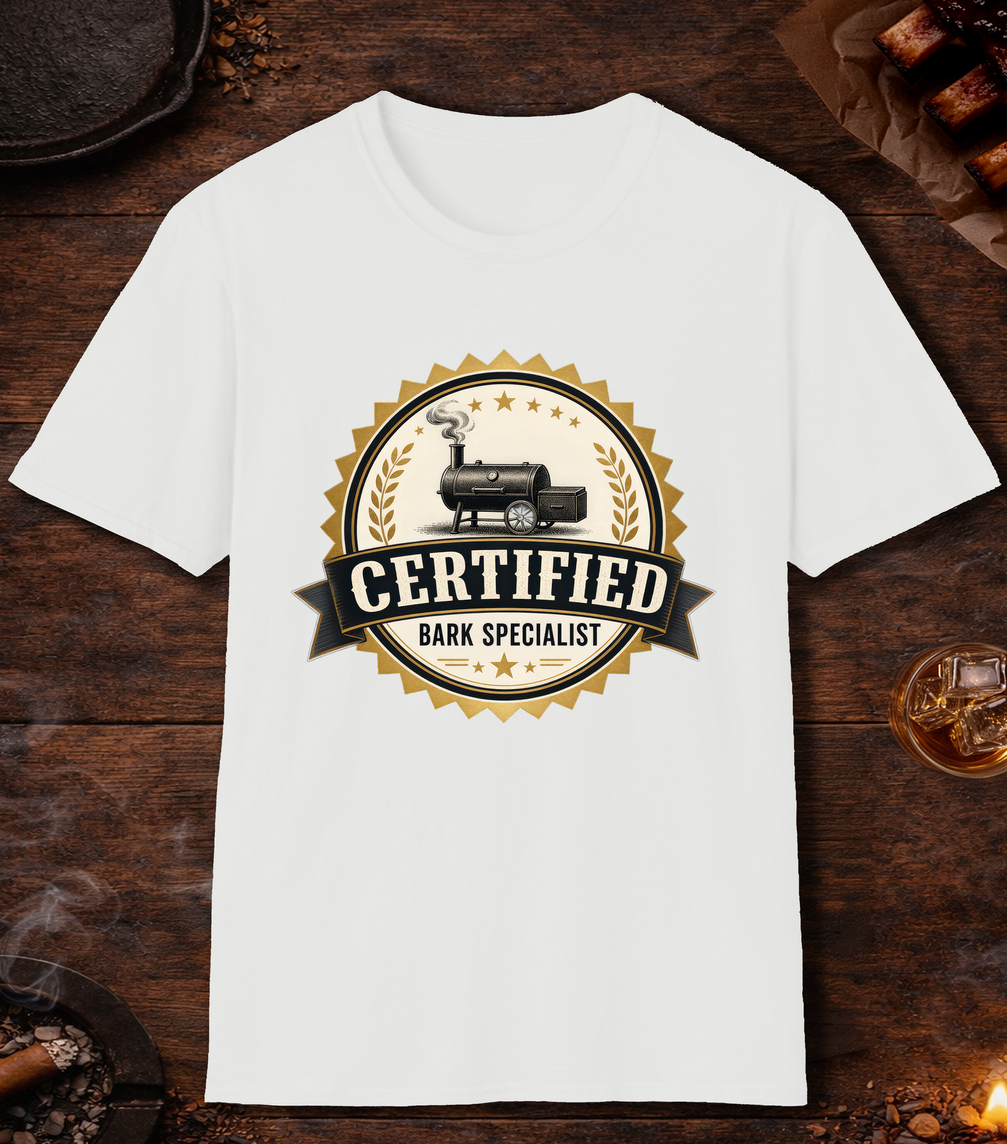 Certified Bark Specialist T-Shirt - White