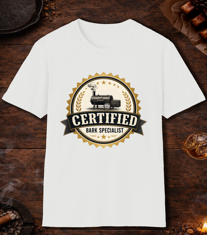 Certified Bark Specialist T-Shirt - White