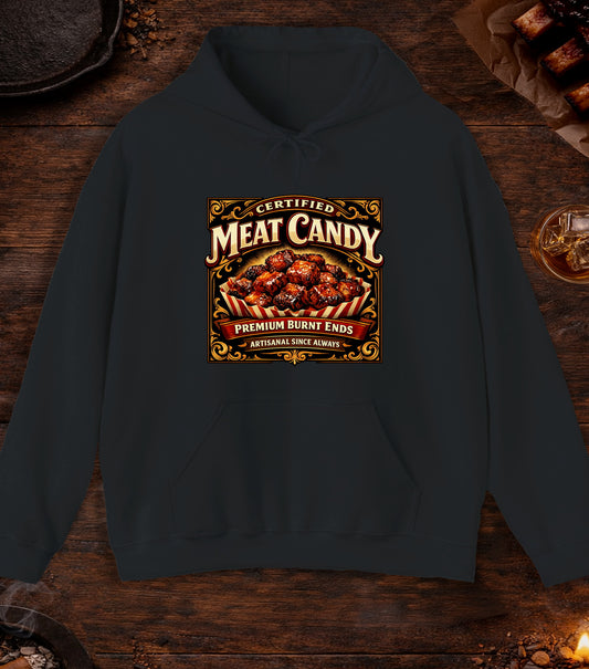 Certified Meat Candy Hoodie - Black