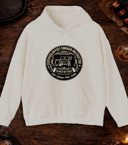 Certified Offset Smoker Instructor Hoodie - Sand