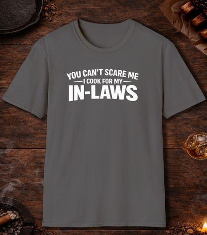 Cook For My In Laws T-Shirt - Charcoal