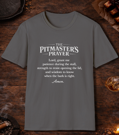 Pitmasters Prayer T-Shirt - Charcoal