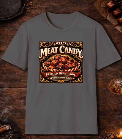 Certified Meat Candy T-Shirt - Charcoal
