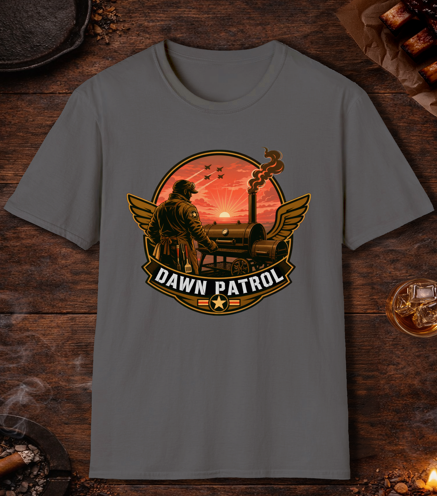 Dawn Patrol T-Shirt - Charcoal