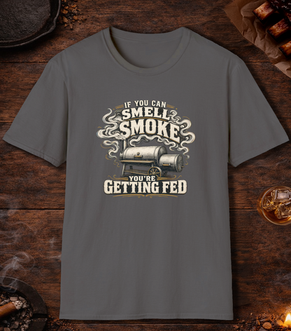 If You Smell Smoke T-Shirt - Charcoal