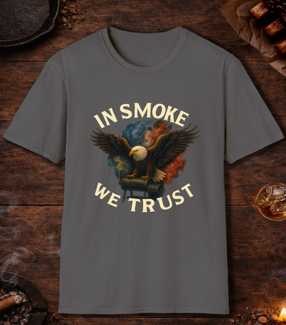 In Smoke We Trust T-Shirt - Charcoal