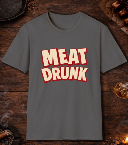 Meat Drunk T-Shirt - Charcoal