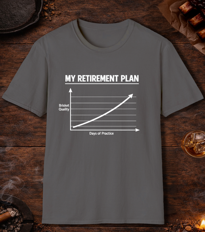 My Retirement Plan T-Shirt - Charcoal