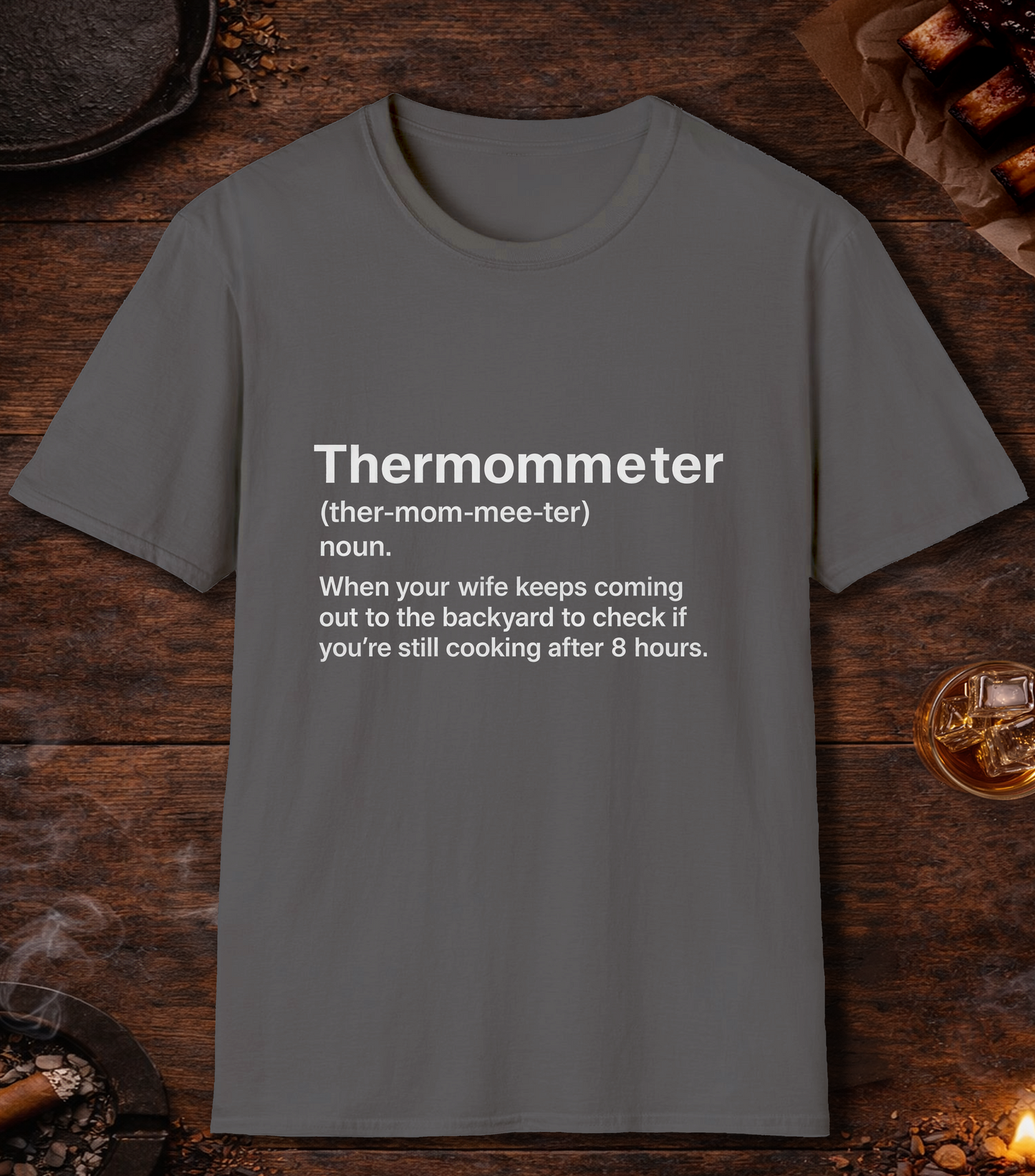 Thermommeter T-Shirt - Charcoal