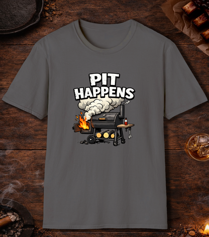Pit Happens T-Shirt - Charcoal