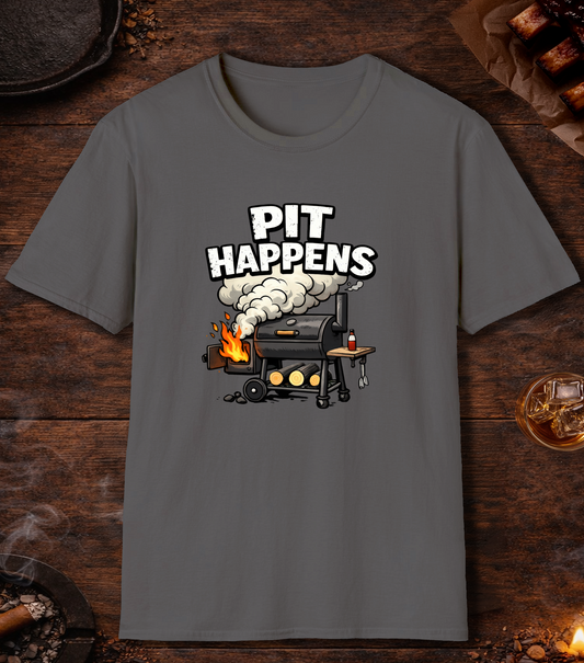 Pit Happens T-Shirt - Charcoal