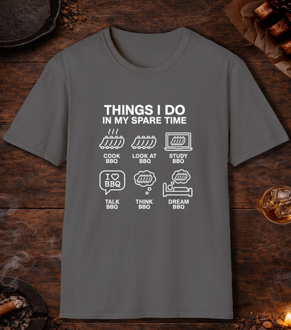 Spare Time T-Shirt - Charcoal