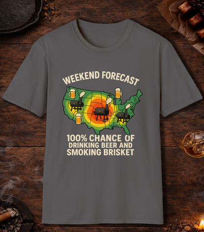 Weekend Forcast T-Shirt - Charcoal