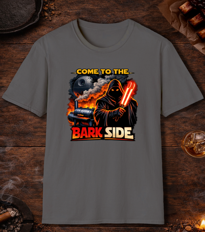 Come To The Bark Side Parody T-Shirt - Charcoal
