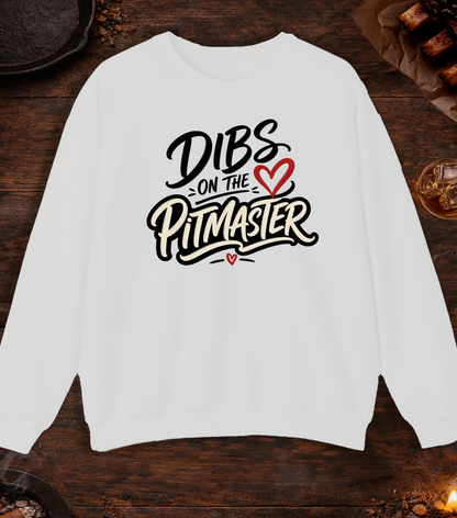 Dibs on the Pitmaster Crewneck - Ash