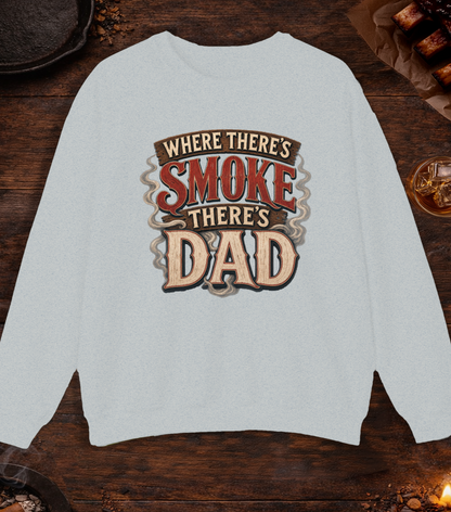 Where There's Smoke Crewneck - Ash