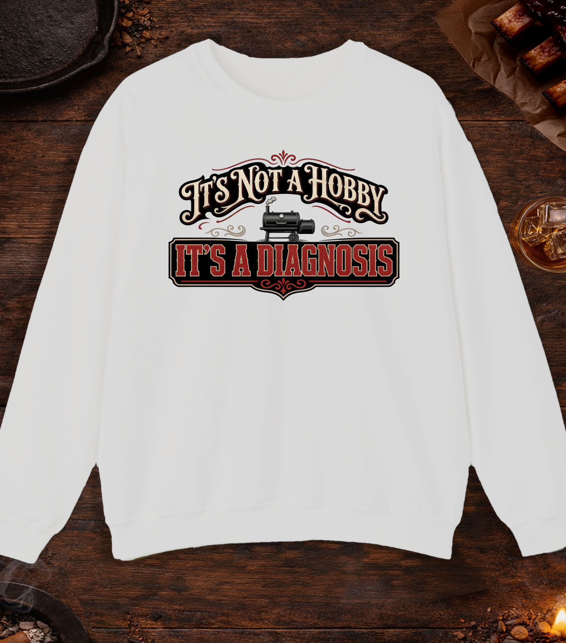 Not a Hobby Crewneck - Ash
