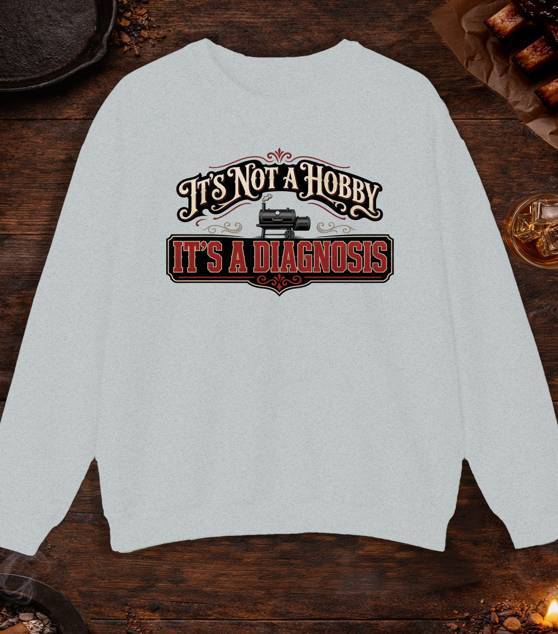 Not a Hobby Crewneck - Ash