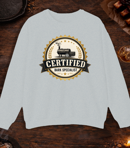 Certified Bark Specialist Crewneck - Ash