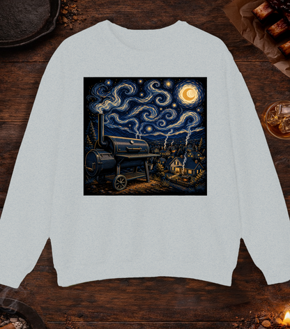 Smokey Night Crewneck - Ash