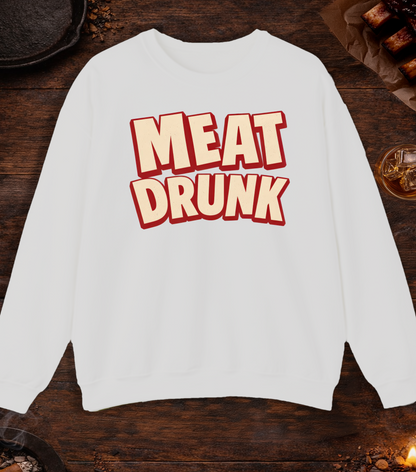 Meat Drunk Crewneck - Ash