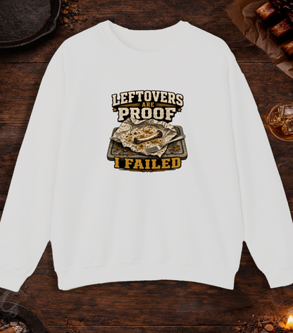 Leftovers Are Proof Crewneck - Ash