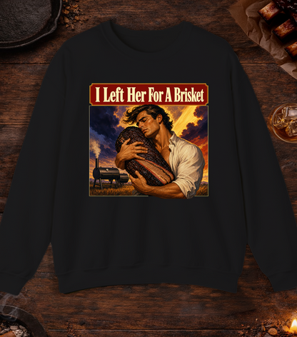 I Left Her Crewneck - Black