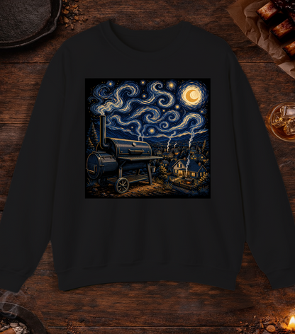 Smokey Night Crewneck - Black