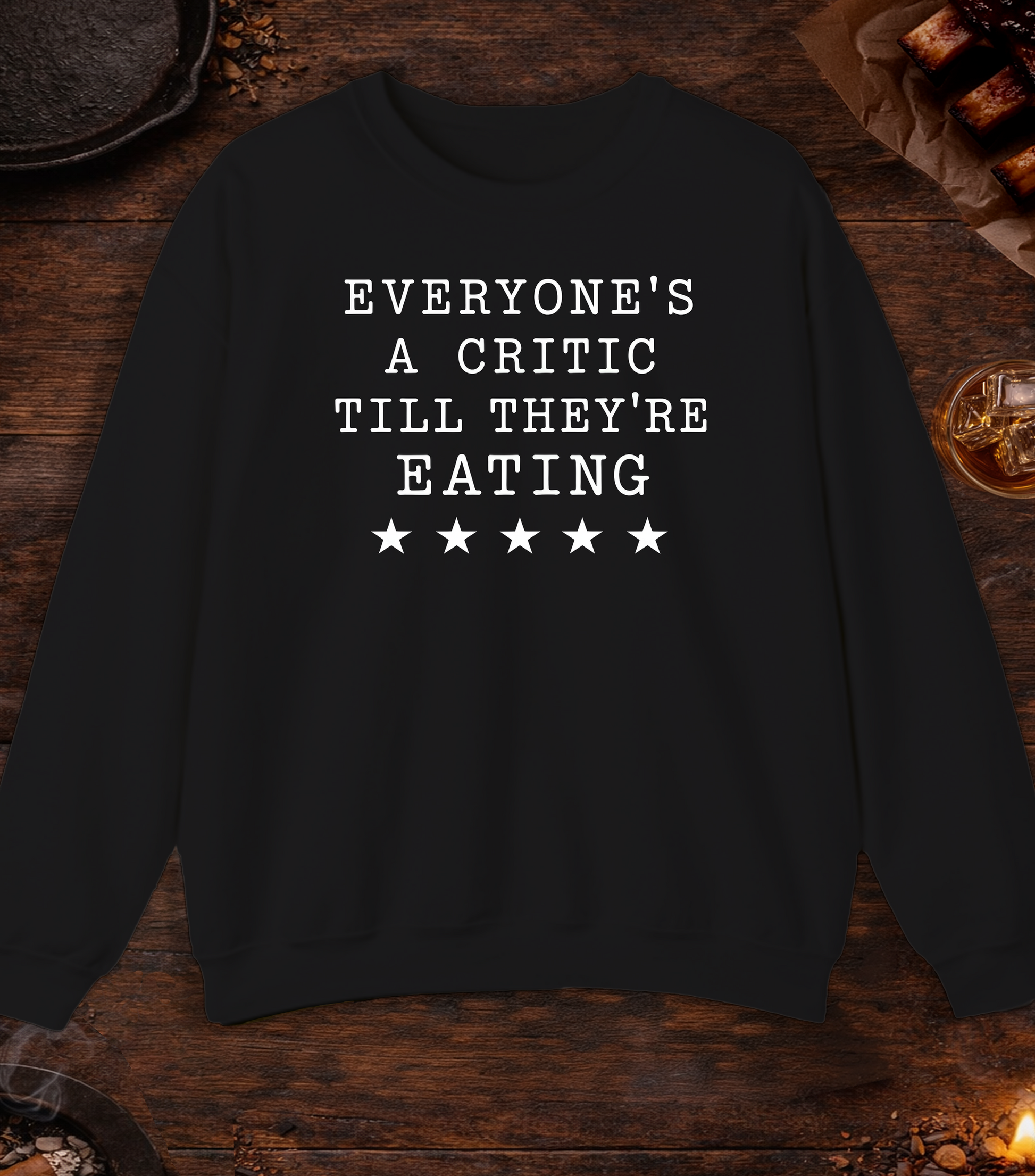 Everyones a Critic Crewneck - Black