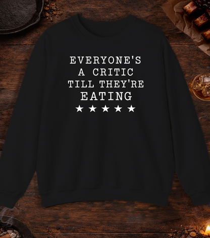 Everyones a Critic Crewneck - Black