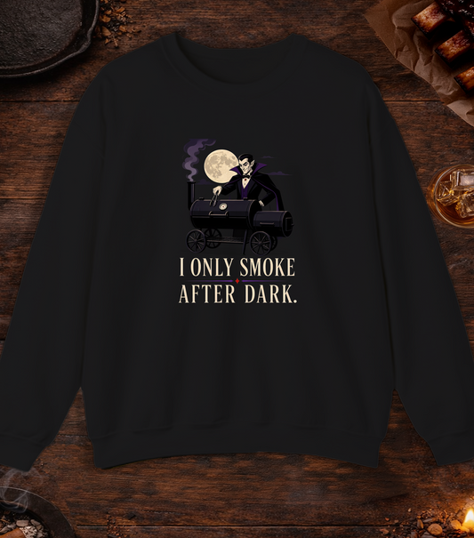Smoke After Dark Crewneck - Black