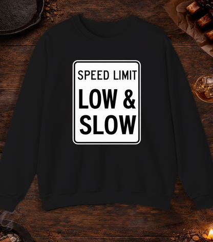 Speed Limit Low Slow Crewneck - Black