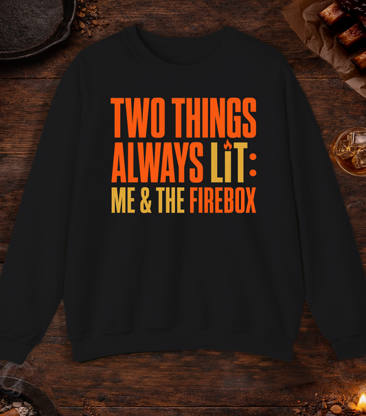 Always Lit Crewneck - Black