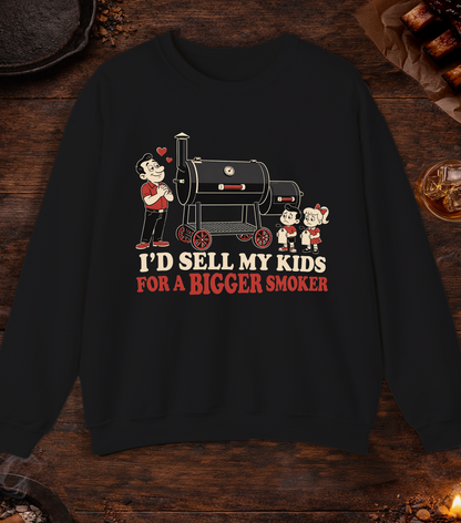Sell My Kids Crewneck - Black