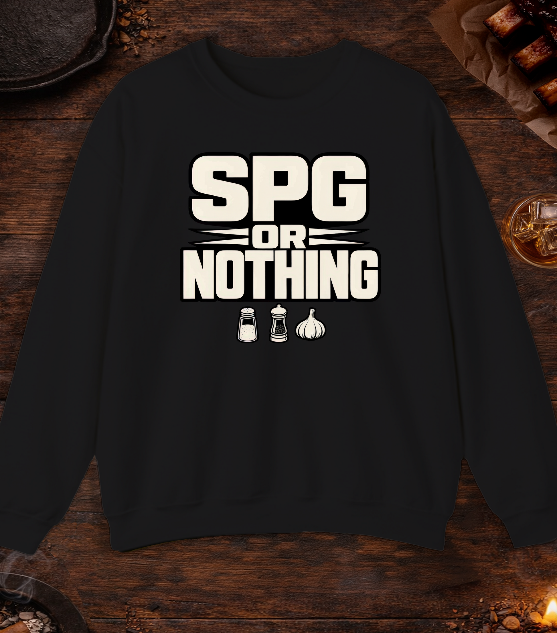 SPG or Nothing Crewneck - Black
