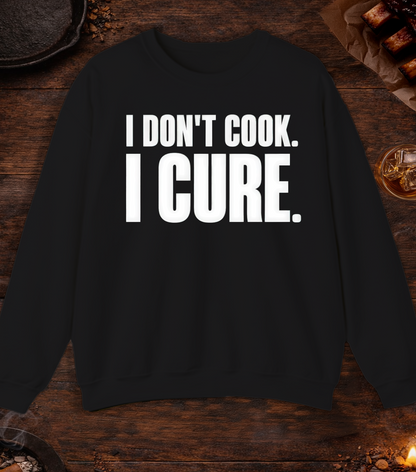 I Cure Crewneck - Black