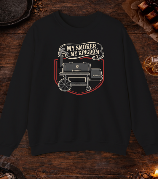 My Smoker My Kingdom Crewneck - Black