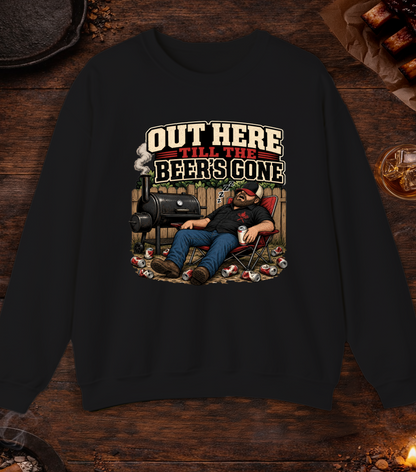 Till the Beer's Gone Crewneck - Black