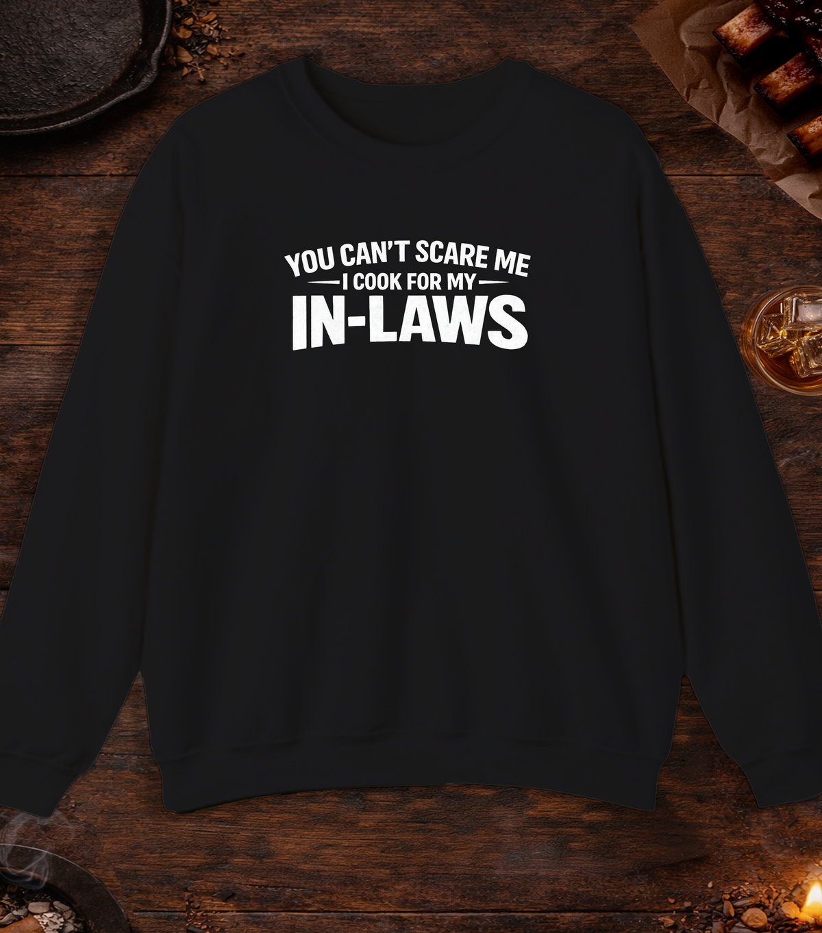 In-Law Cook Crewneck - Black