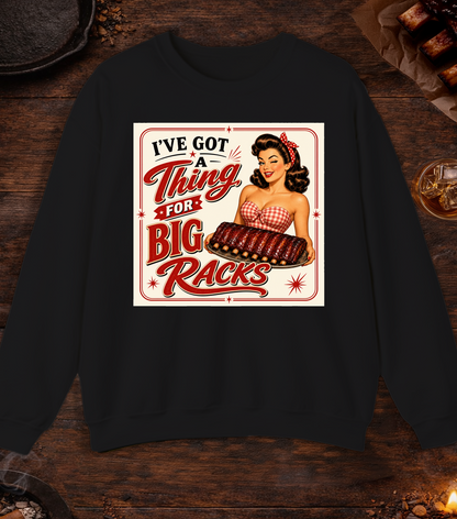 Thing Big Racks Crewneck - Black